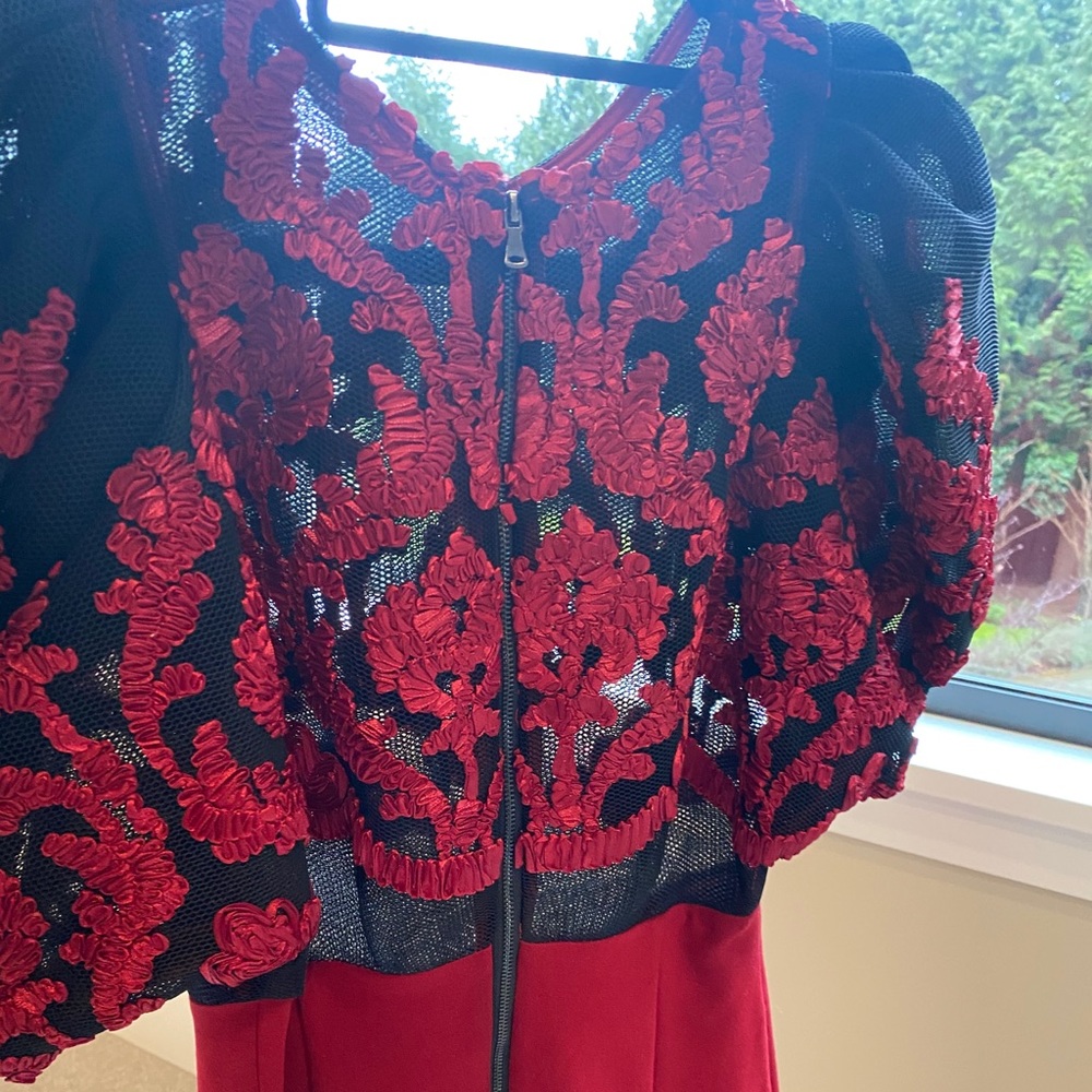 Red Isabel dress